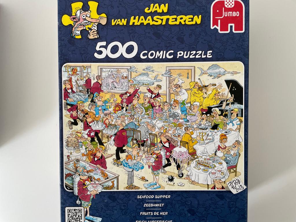 Puzzle Van Haasteren 500 pièces, Enlèvement ou Envoi, 500 à 1500 pièces, Comme neuf, Puzzle