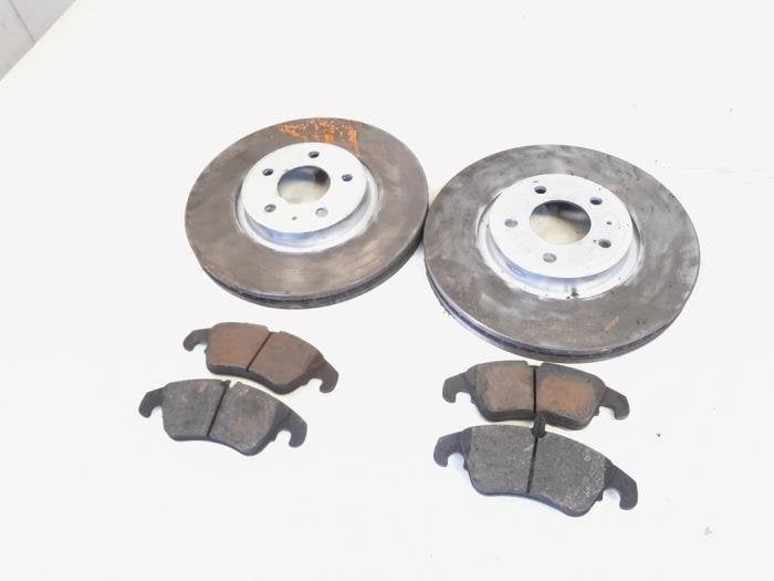 Disque + plaquette de frein avant d'un Audi A5, Autos : Pièces & Accessoires, -, 3 mois de garantie, Audi, Utilisé