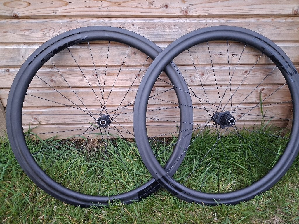FFwd tyro 45 disc wheel set, Zo goed als nieuw, Racefiets, Carbon, Ffwd