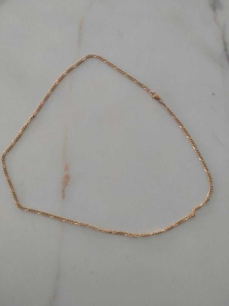 hals ketting, Handtassen en Accessoires, Kettingen, Ophalen, Zo goed als nieuw, Goud, Overige materialen