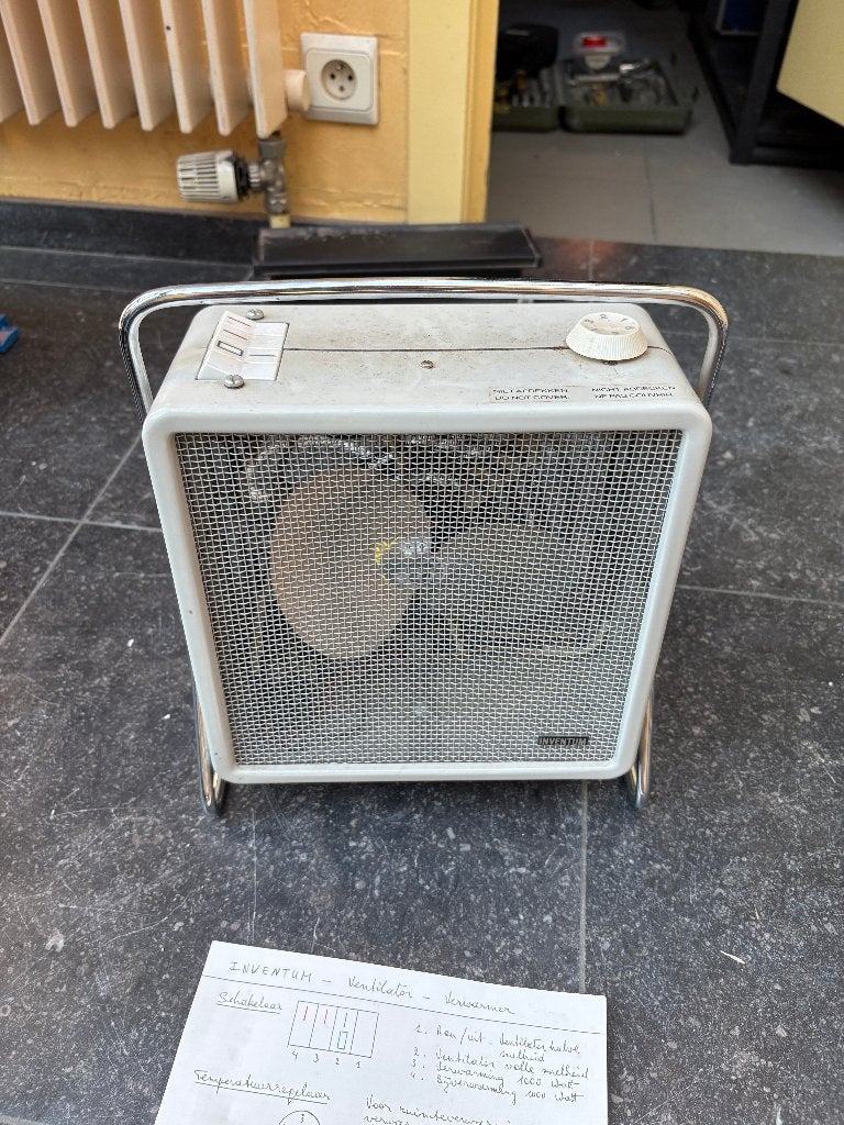 retro elektrische ventilatorkachel, Ophalen, Gebruikt