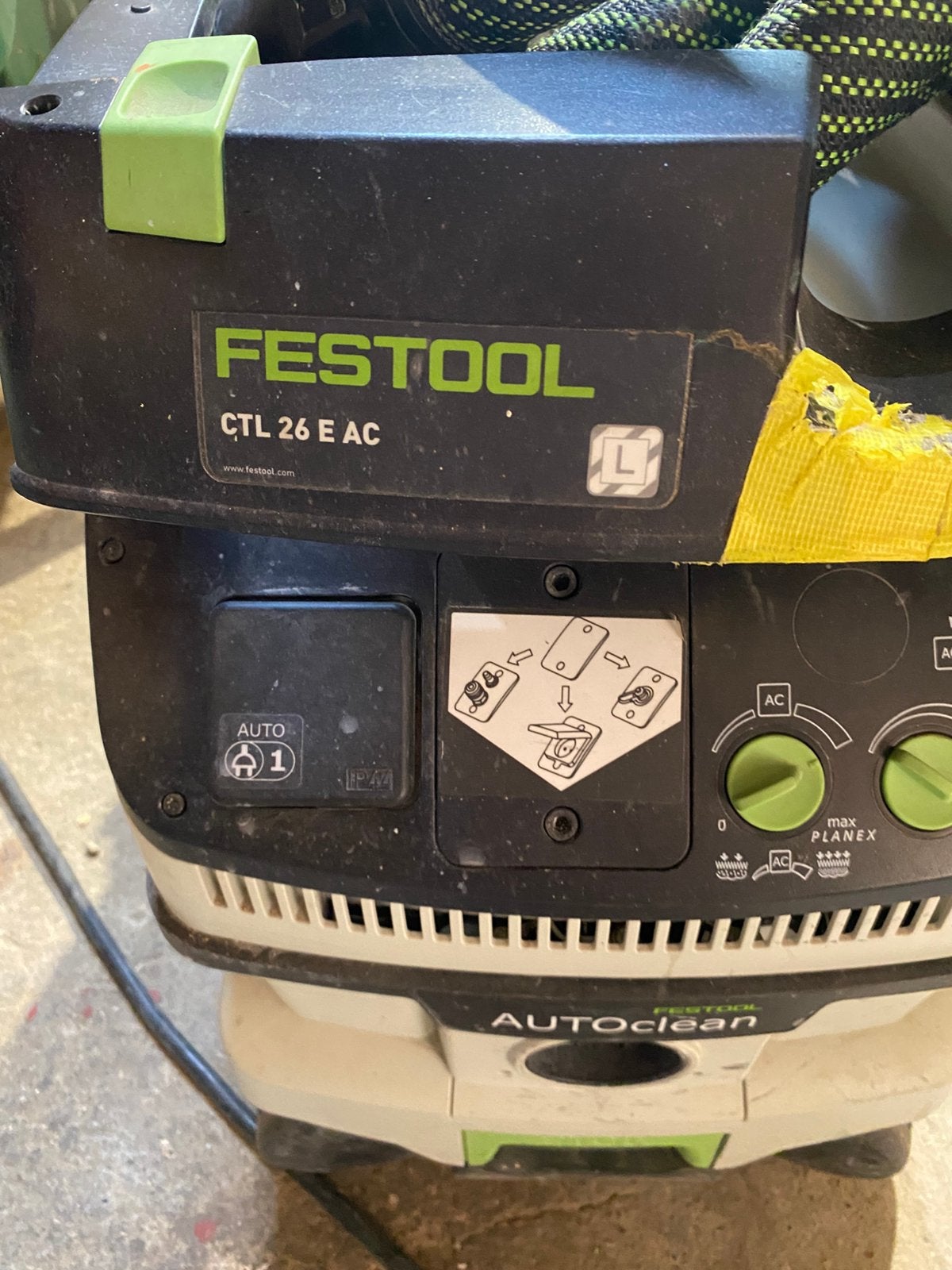 Stofzuiger festool cleantec, Ophalen, Gebruikt