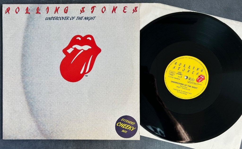 ROLLING STONES - Undercover of the night ( 12#; NMINT ), Originele persing, Ophalen of Verzenden, Zo goed als nieuw, Classic Rock