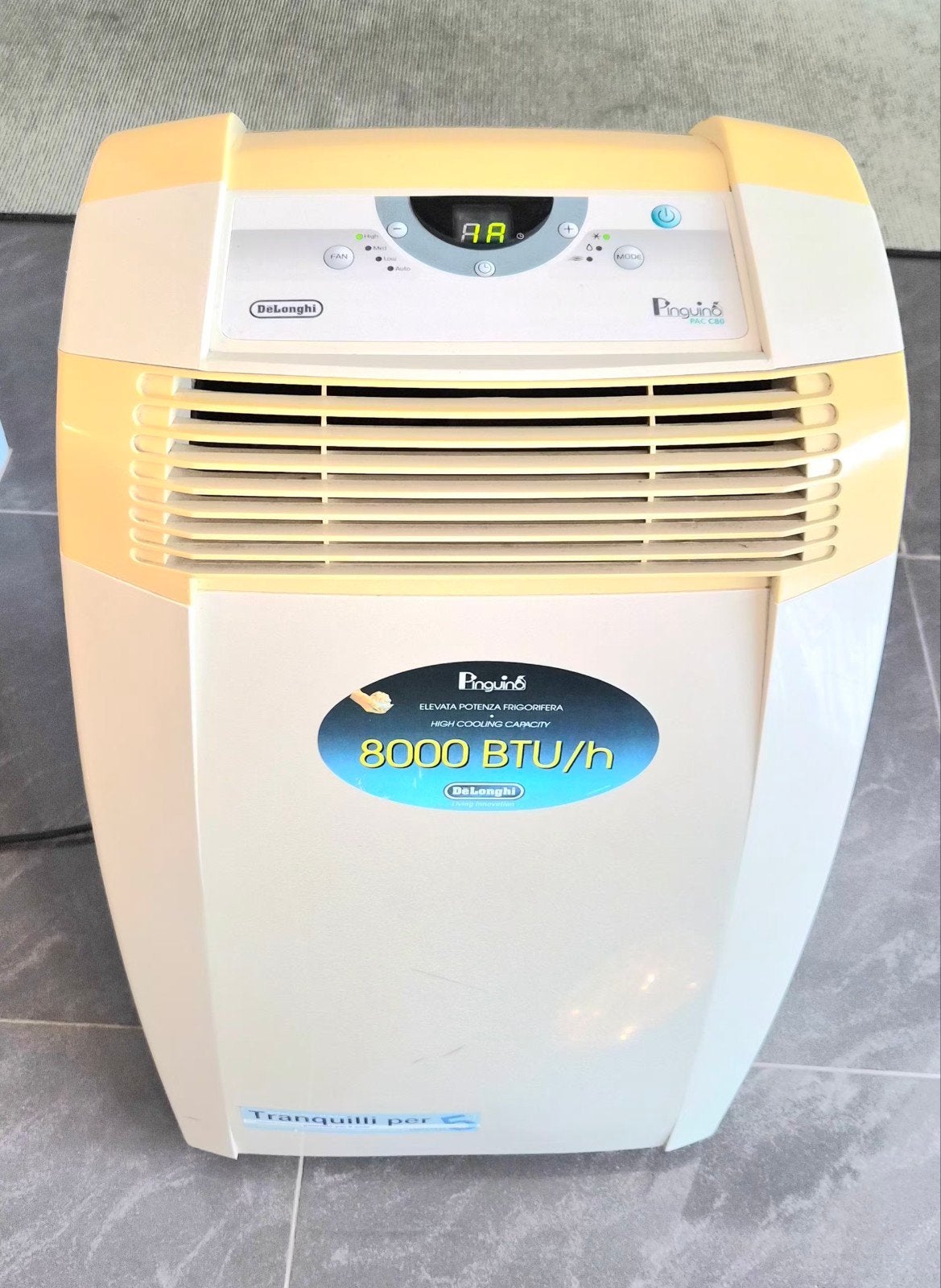 DeLonghi Pinguino mobiele airco ️️️, Elektronische apparatuur, Ophalen, Mobiele airco