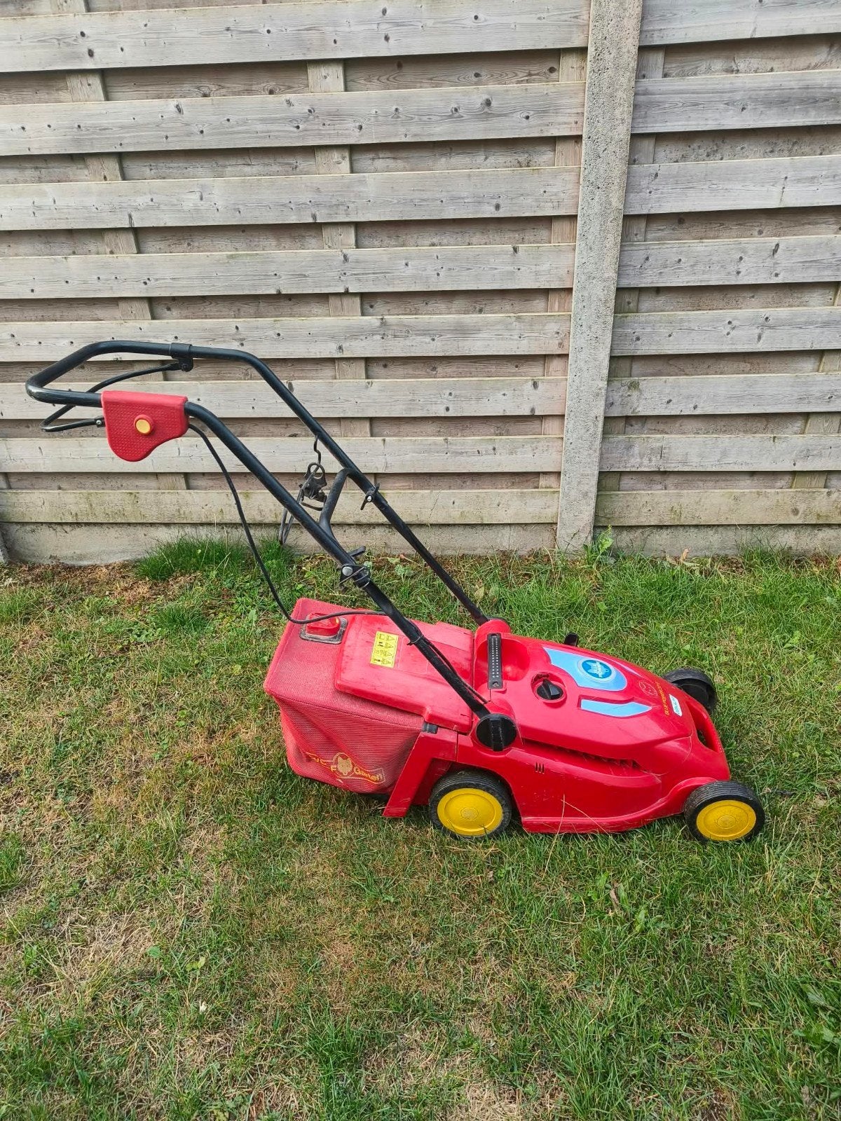 Wolfgarten bp37e, Ophalen, Elektrische grasmaaier