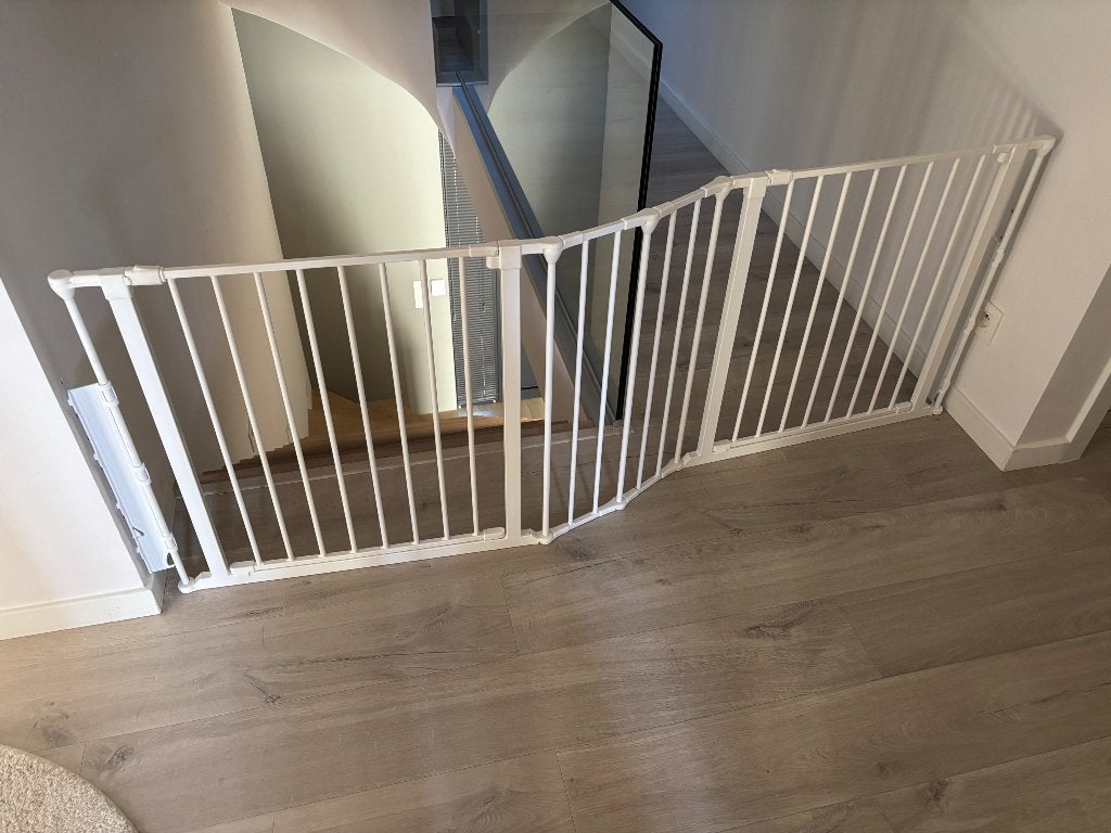 Babydan traphek 90-192 cm, Ophalen, Zo goed als nieuw, 115 cm of meer, Schroefhekje