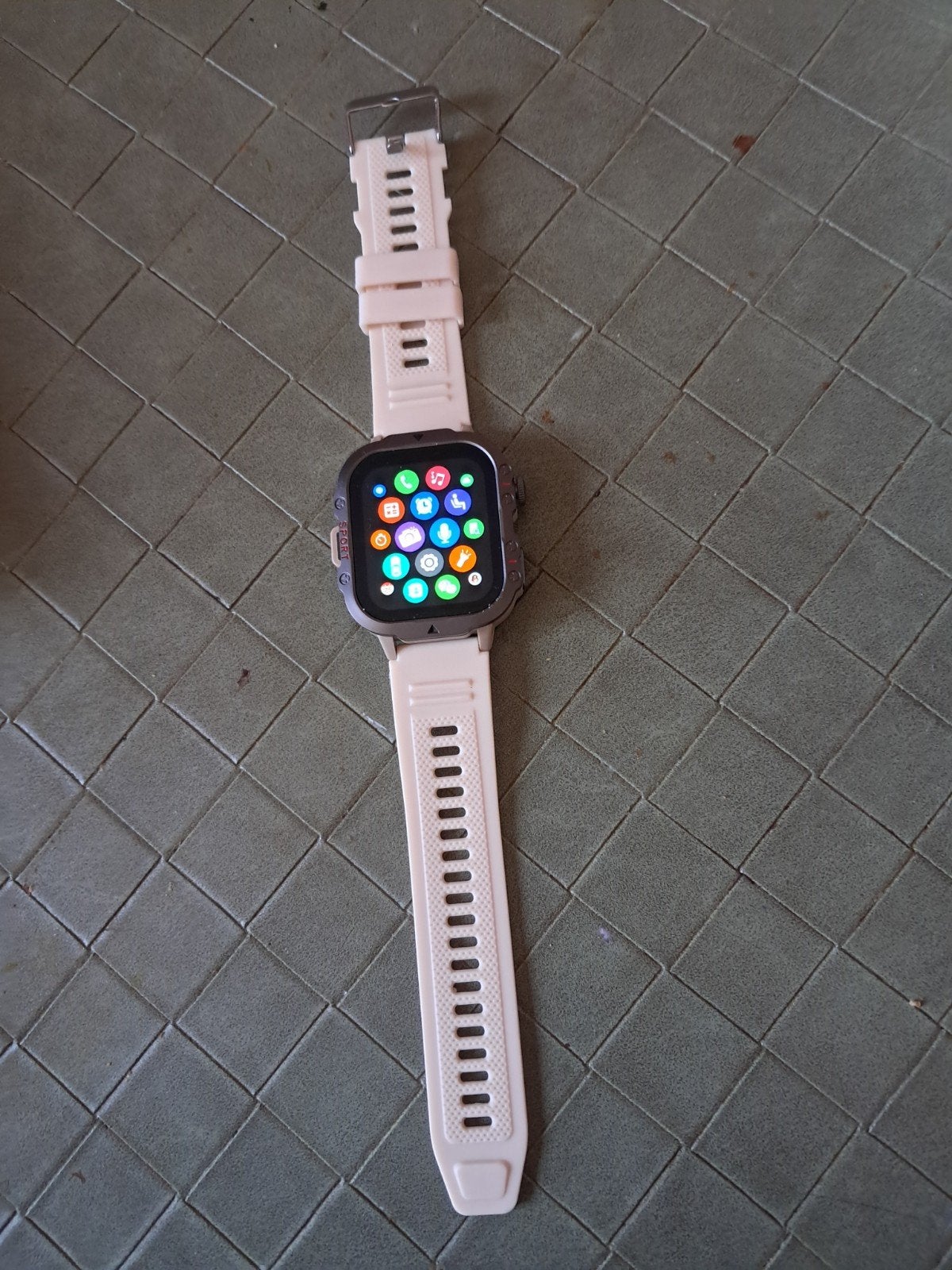montre connectee, Bijoux, Sacs & Beauté, Enlèvement, Comme neuf, Blanc, Smart Watch