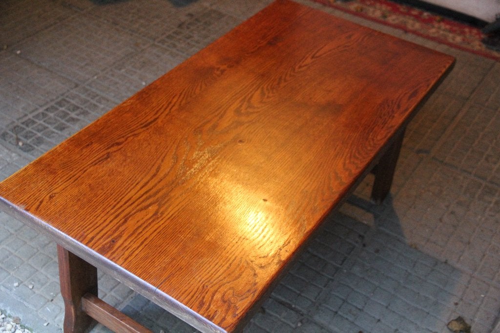 Salontafel, Ophalen, Gebruikt, 100 tot 150 cm, Rustiek