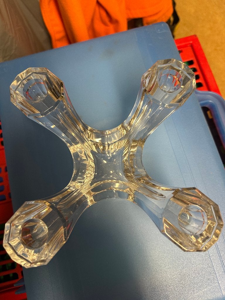 portes bougies en verre, Comme neuf, Verre, Enlèvement, Autres types