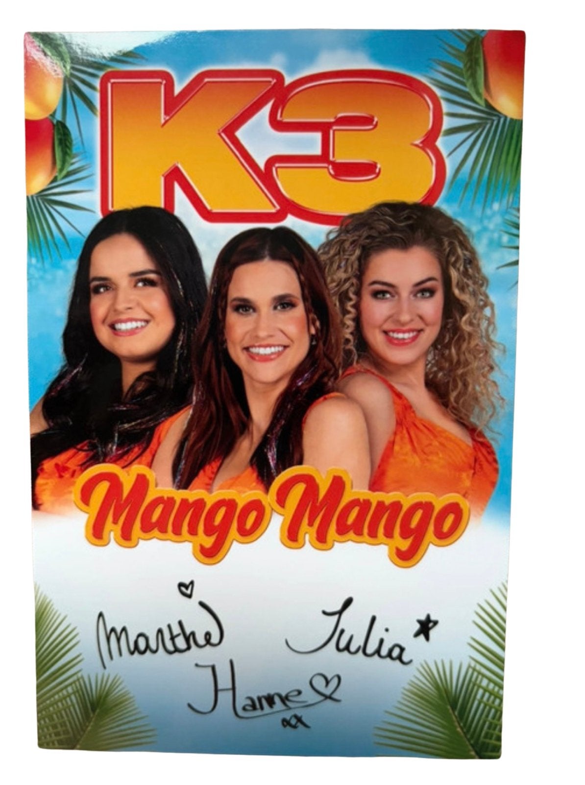 K3 kaartje, Ophalen of Verzenden, Zo goed als nieuw