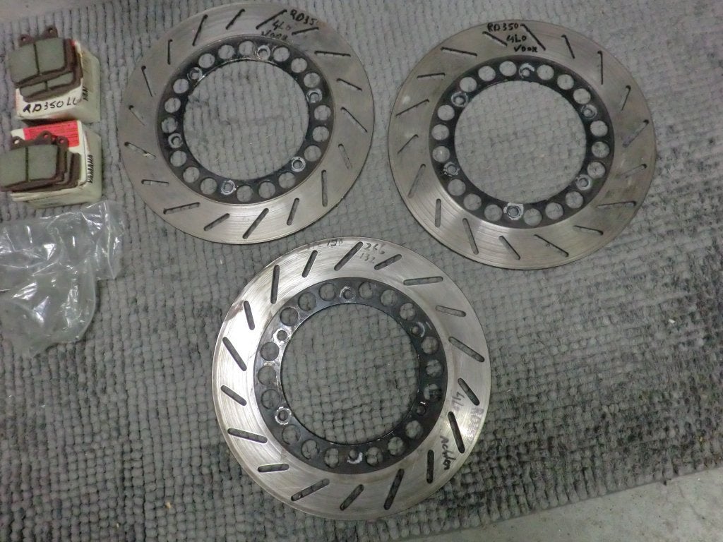 Yamaha RD350 LC YPVS 31K remschijven zeer net, Motoren, Ophalen of Verzenden, Gebruikt
