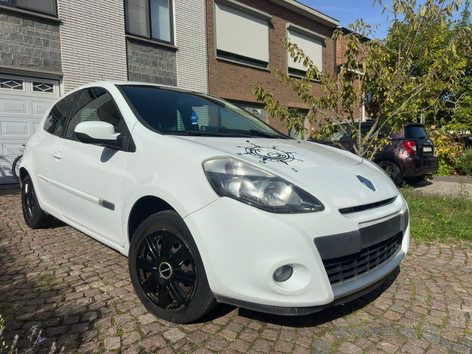 Renault Clio 1.2Tce bwj 2012 / Navi / Airco, Voorwielaandrijving, Euro 5, Stof, Zwart