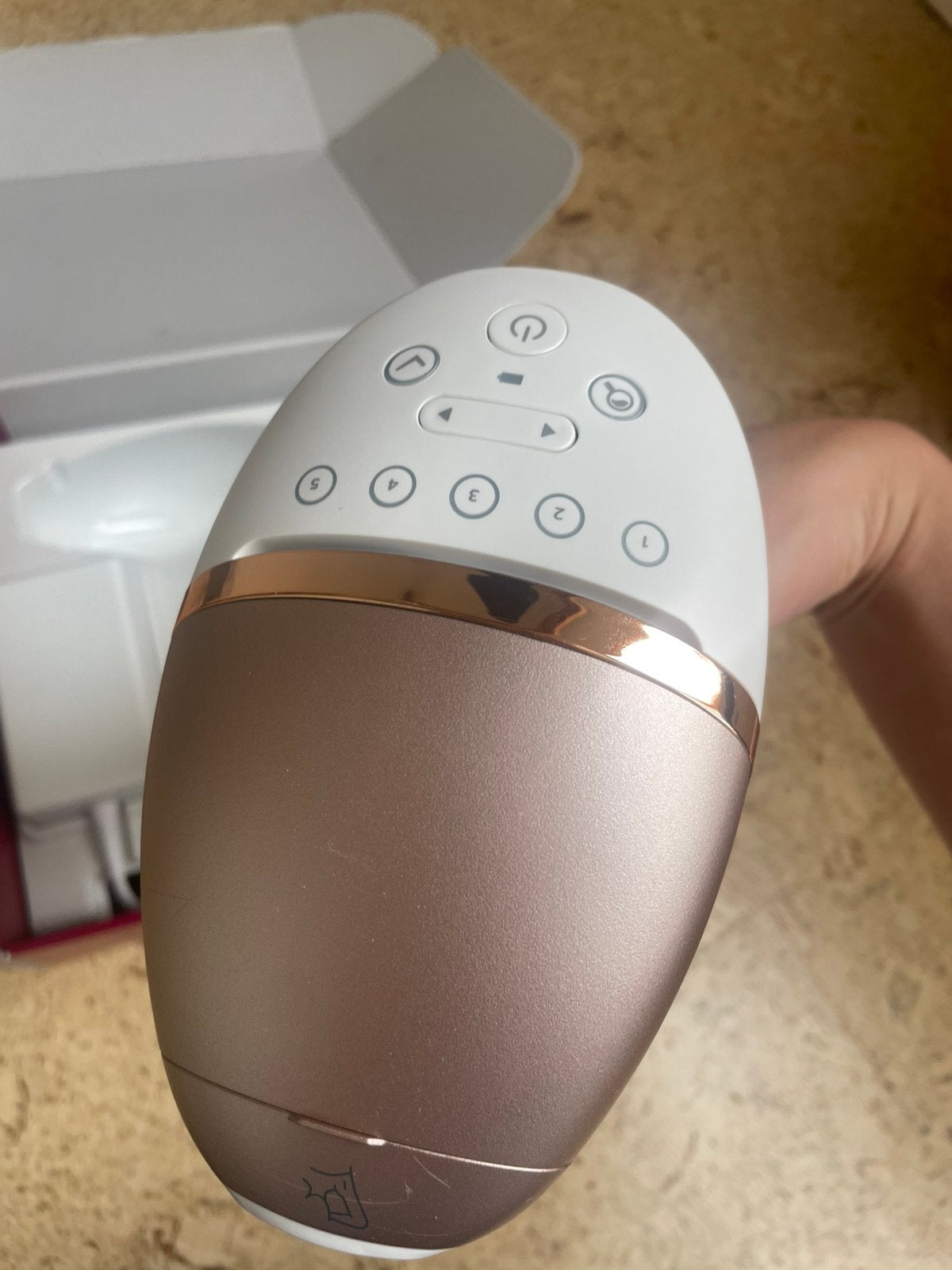Lumea IPL 9900 Series BRI951/01 IPL-ontharingsapparaat met S, Elektronische apparatuur, Ophalen, Zo goed als nieuw, Scheren en Epileren