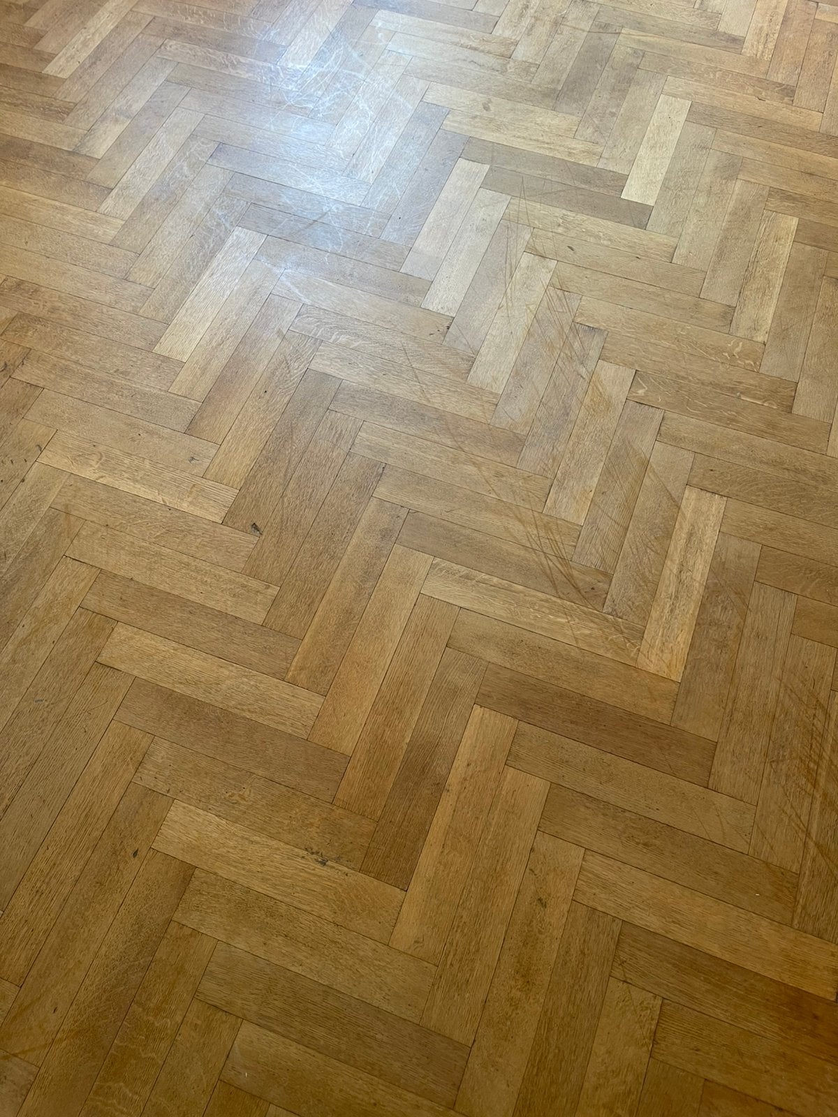 Parquet en chêne à bâtons rompus plus de 60 m², Parquet, Enlèvement, Utilisé, Bois