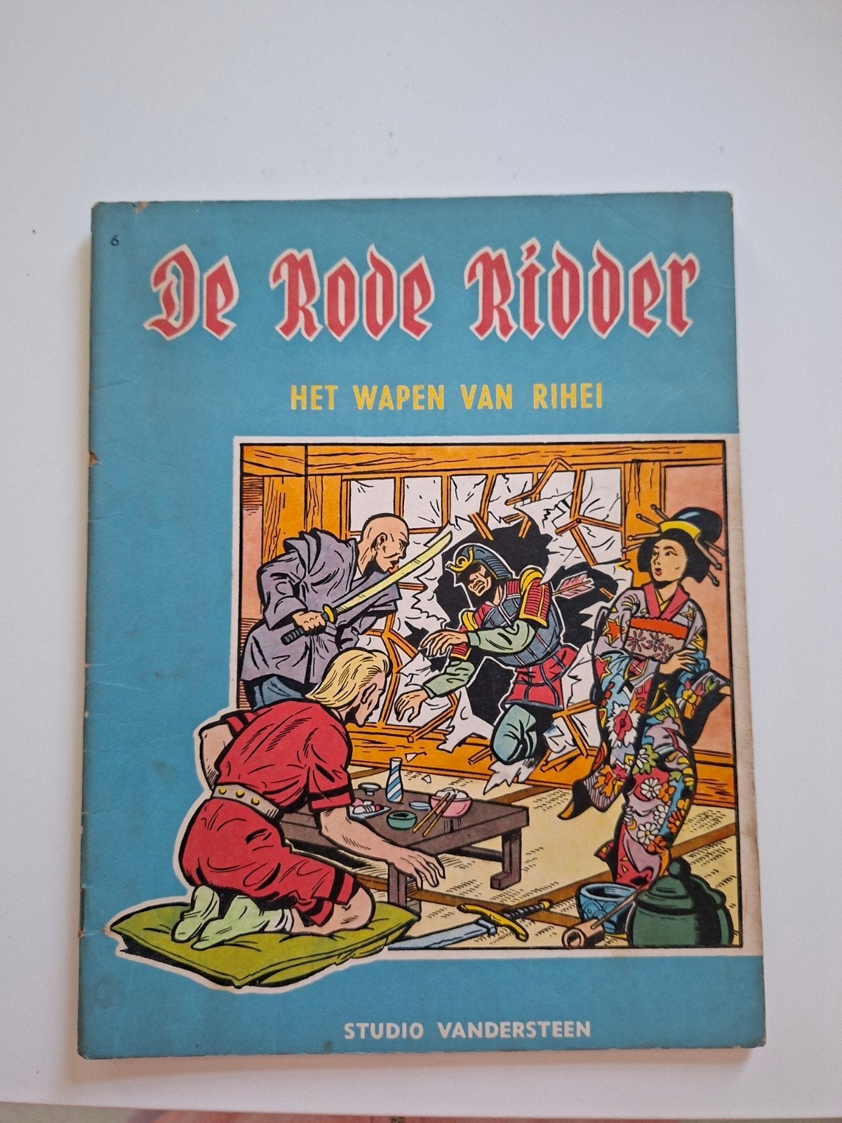 strips van De Rode Ridder, Boeken, Ophalen