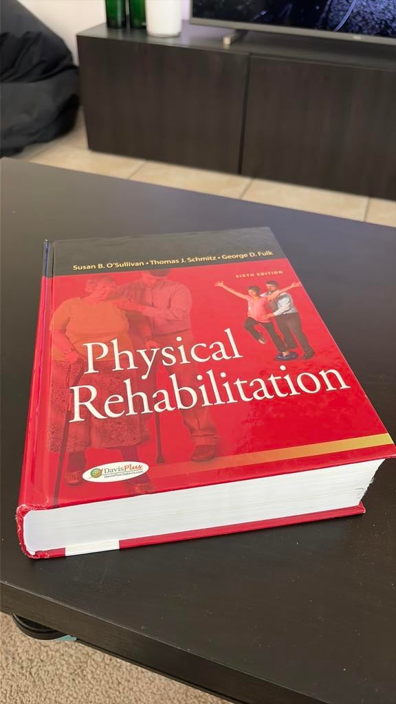 Physical Rehabilitation - O’Sullivan, Livres, Santé, Diététique & Alimentation, Enlèvement, Utilisé, Santé et Condition physique