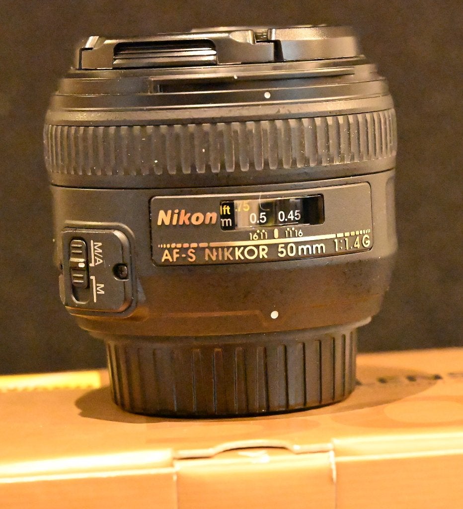 Nikon 50mm 1.4 G AF-S, Enlèvement ou Envoi, Comme neuf, Nikon