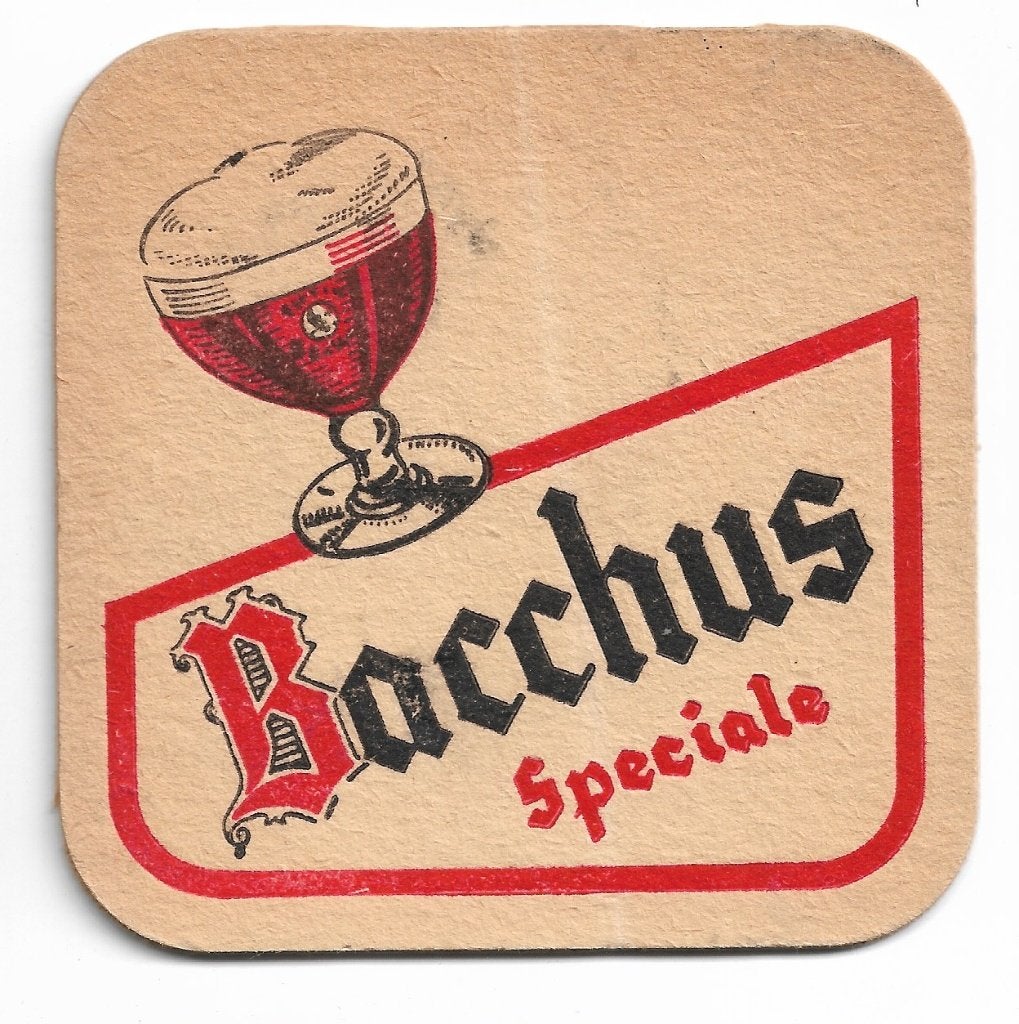 sous-bock Bacchus, Collections, Marques de bière, Enlèvement ou Envoi, Comme neuf, Sous-bock