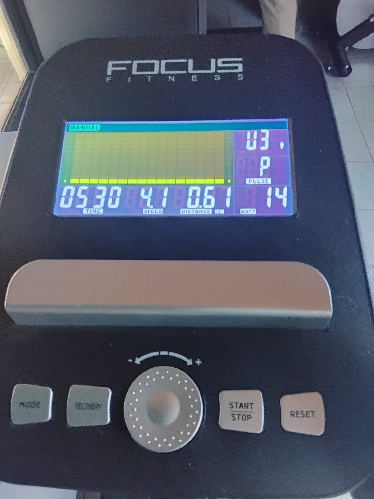 Crosstrainer Fitness, Sport en Fitness, Ophalen, Zo goed als nieuw, Armen, Crosstrainer