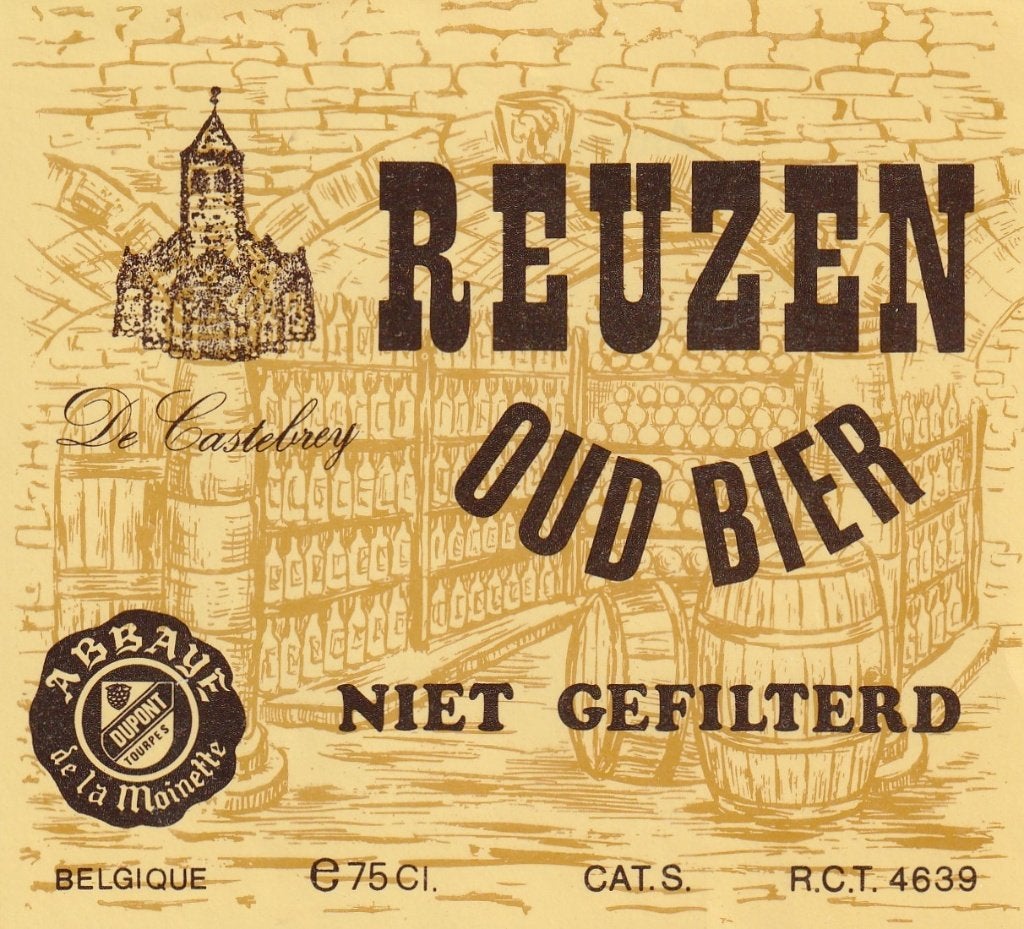 bieretiket België Dupont Tourpes : Reuzenbier Oud bier, Verzamelen, Verzenden, Zo goed als nieuw, Overige typen, Overige merken