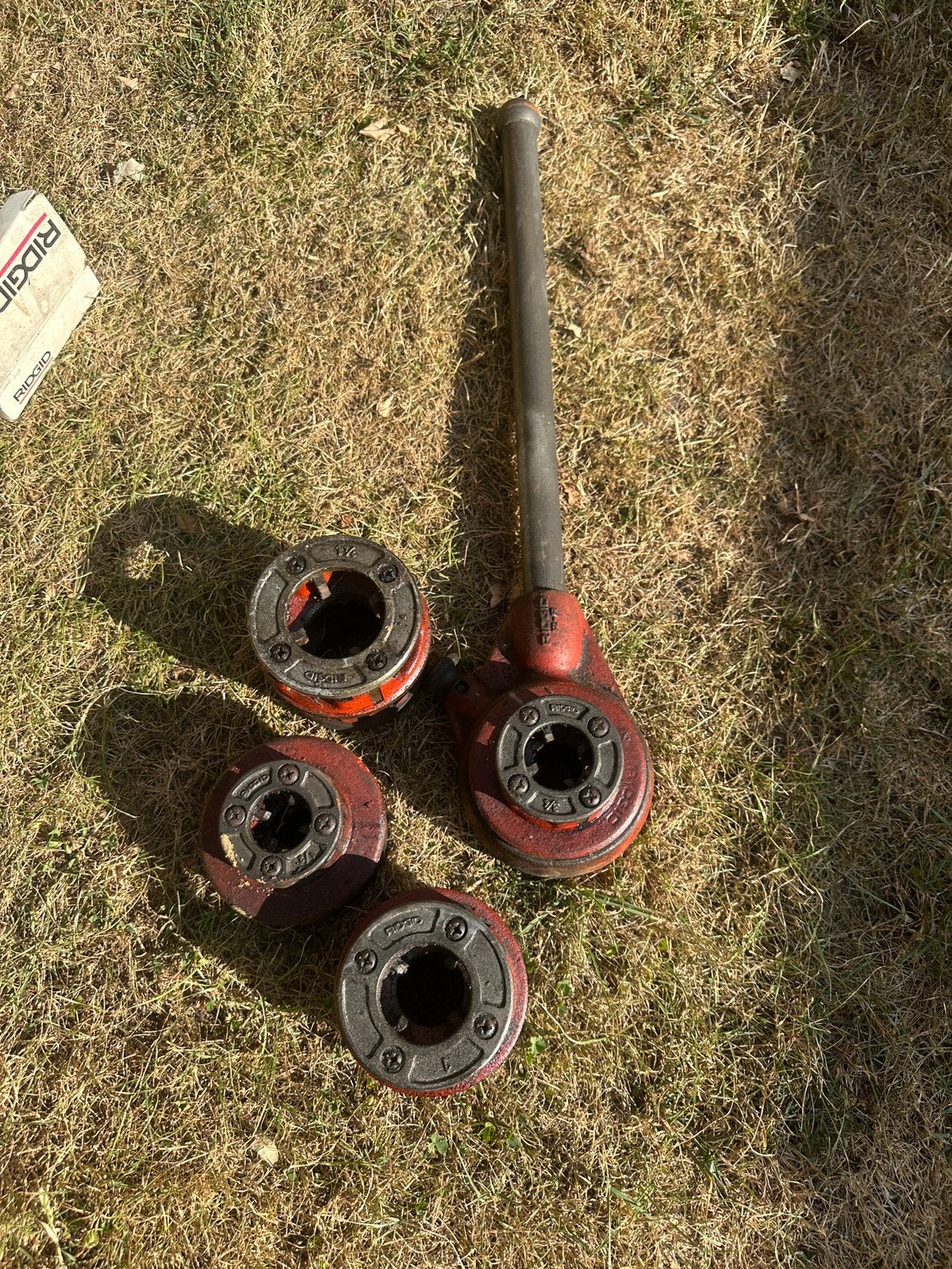 Le cliquet RIDGID utilise des fers à découper  ., Enlèvement, Utilisé, Outil de coupe, Ridgid