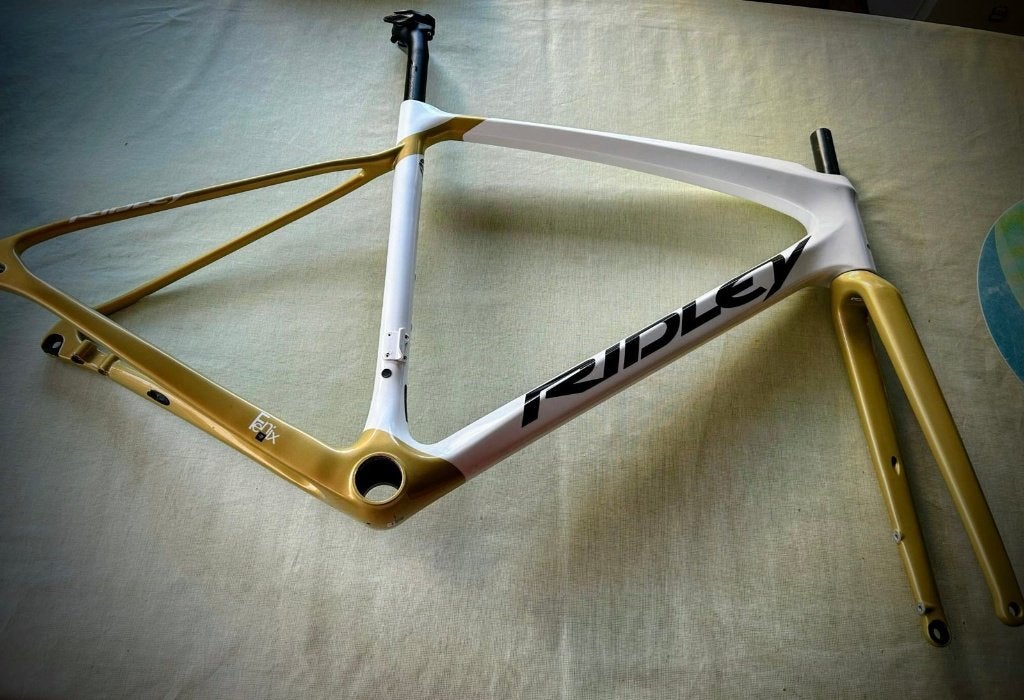 fiets frame, Carbon, Zo goed als nieuw, Dames, Schijfrem