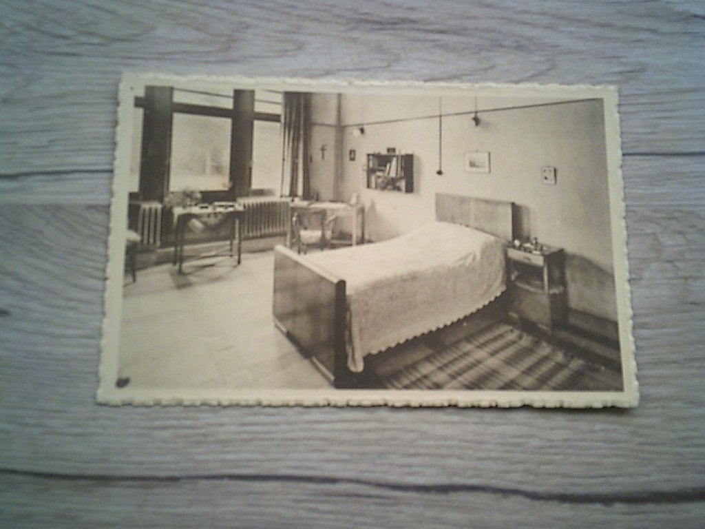 OBOURG: Sanatorium "Edith Cavell" - Chambre d'infirmière, Enlèvement ou Envoi, Avant 1920, Non affranchie, Hainaut