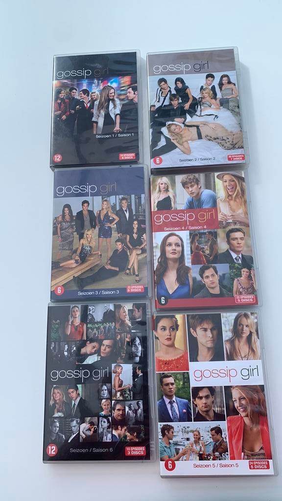 Alle seizoenen van Gossip Girl, Cd's en Dvd's, Dvd's | Tv en Series, Zo goed als nieuw, Drama, Vanaf 12 jaar, Ophalen
