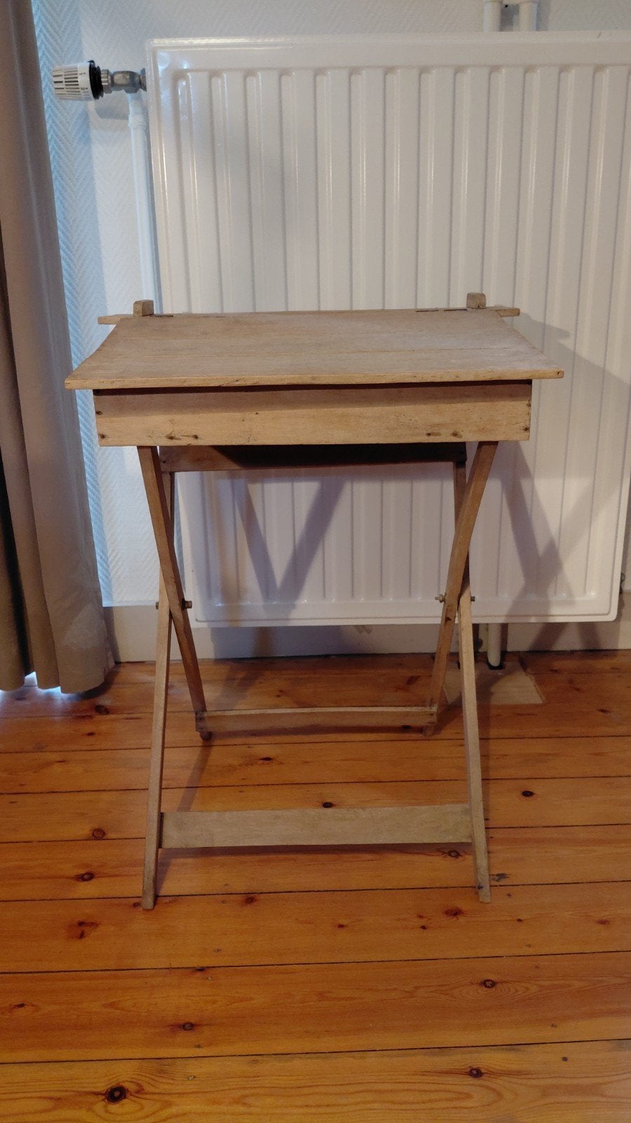 petit banc d ecolier d epoque, Maison & Meubles, Ancien, 25 à 50 cm, Pin, 50 à 100 cm