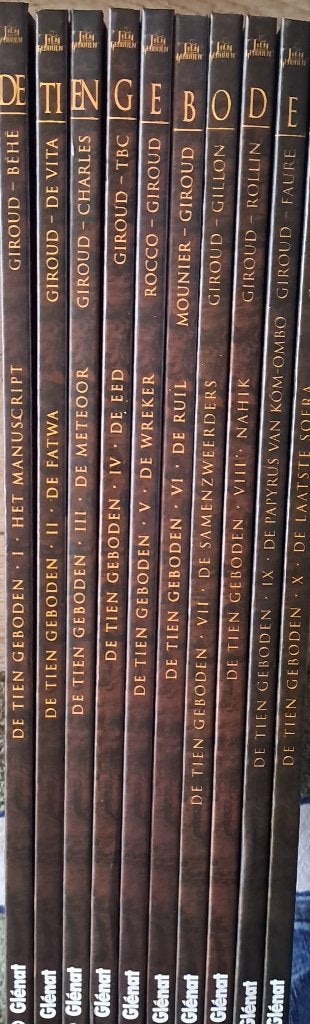 Reeks De Tien Geboden van Giroud, Boeken, Stripverhalen, Zo goed als nieuw, Complete serie of reeks, Ophalen of Verzenden