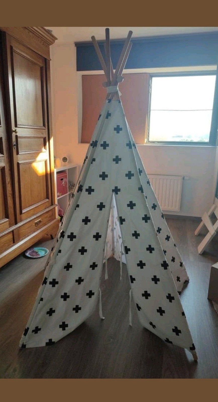 Tipi tent, Ophalen