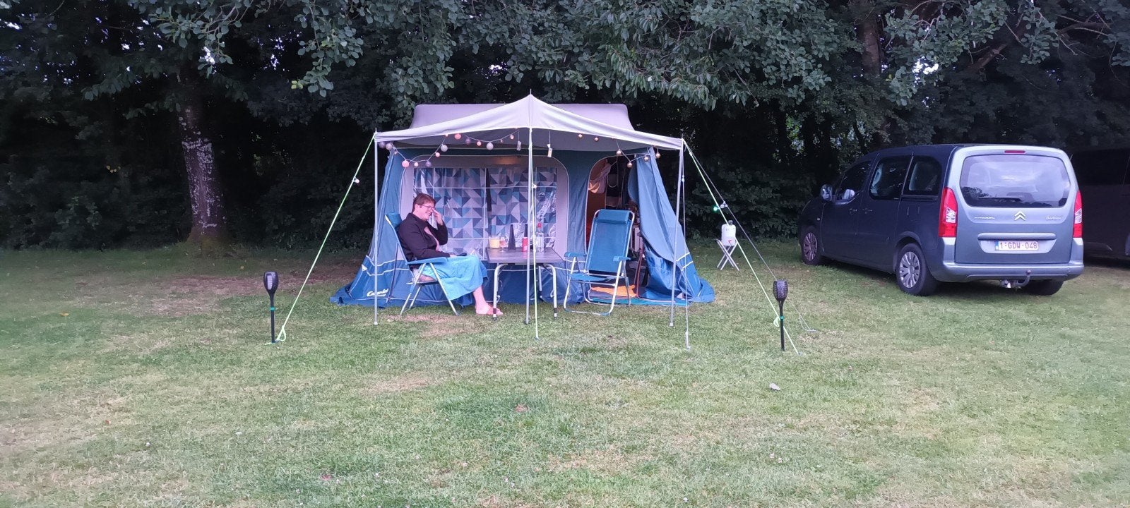 vouwwagen camp led, Caravans en Kamperen, Ophalen, Gebruikt, Tot en met 4
