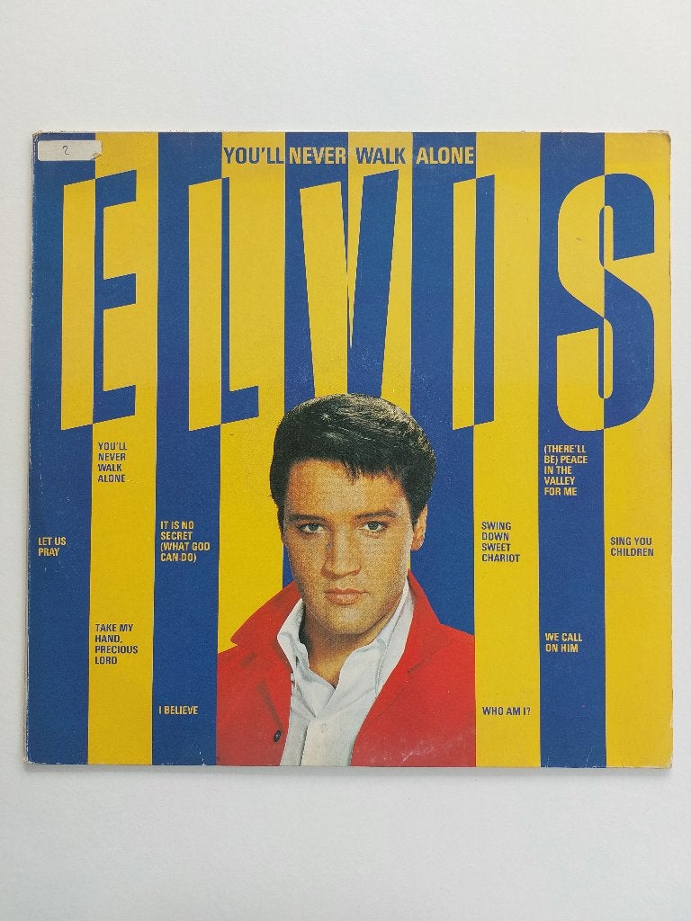 Elvis Presley - You"l Never Walk Alone (1983-Italie Persing), LP, Gebruikt, Ophalen of Verzenden, Rock-'n-roll