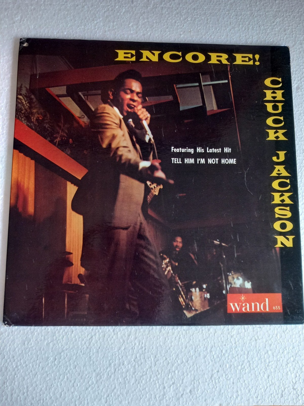 CHUCK JACKSON. ENCORE . WAND LP 655 . USA LP, CD & DVD, CD | Jazz & Blues, Enlèvement ou Envoi
