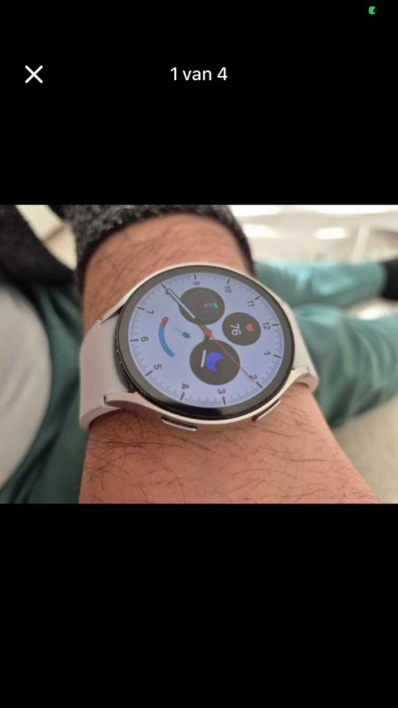 Samsung Galaxy watch 6 (44mm) perfecte staat, Handtassen en Accessoires, Smartwatches, Ophalen of Verzenden, Zo goed als nieuw