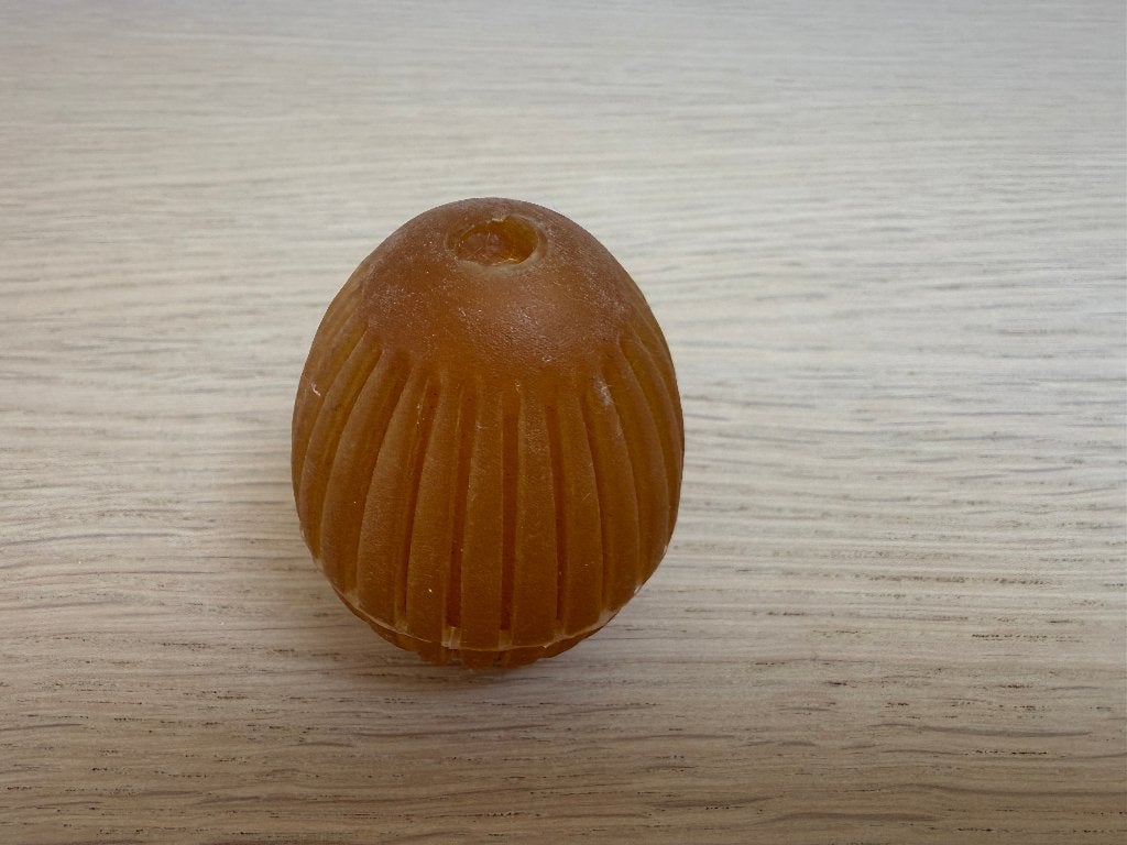 Rubberen Ei, Ophalen of Verzenden, Zo goed als nieuw, Voer- en snackspeelgoed, Overige merken