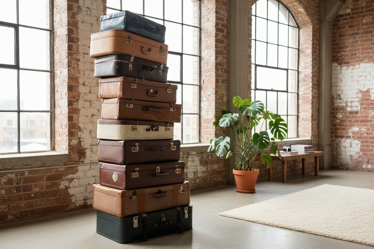 Valise vintage/valise de voyage/valise, Enlèvement ou Envoi