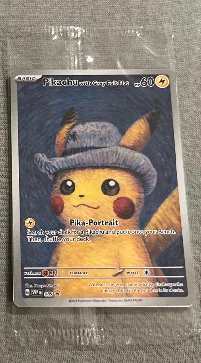 Pikachu van Gogh sealed, Ophalen, Zo goed als nieuw