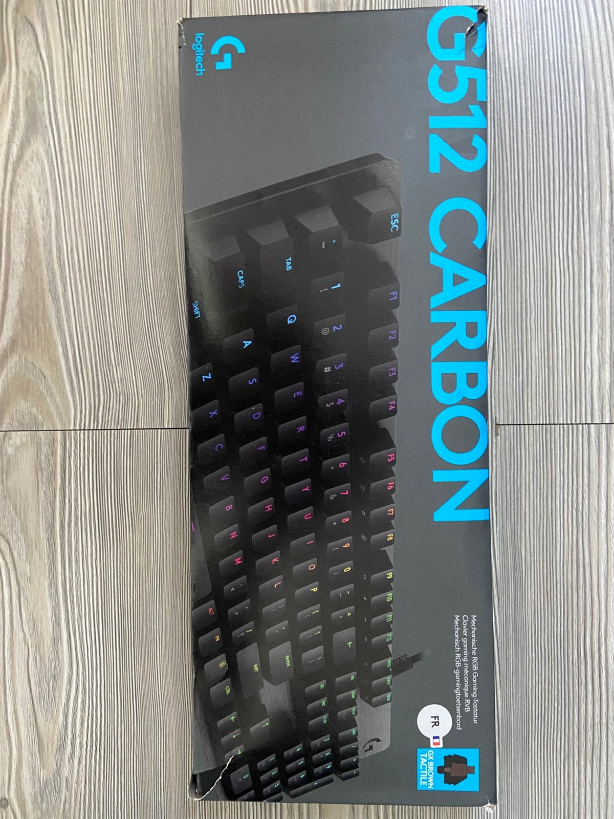 Logitech G512 Carbon, Computers en Software, Toetsenborden, Ophalen of Verzenden, Azerty, Zo goed als nieuw