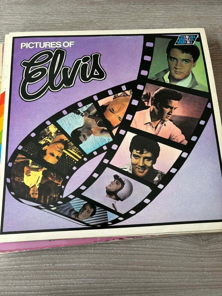 Elvis lp, Pictures of Elvis, Engelse persing, Green label., CD & DVD, Vinyles | Rock, Enlèvement ou Envoi, Rock 'n' roll, Comme neuf