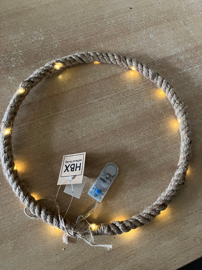 Partij HBX touwring met led verlichting, Enlèvement, Neuf