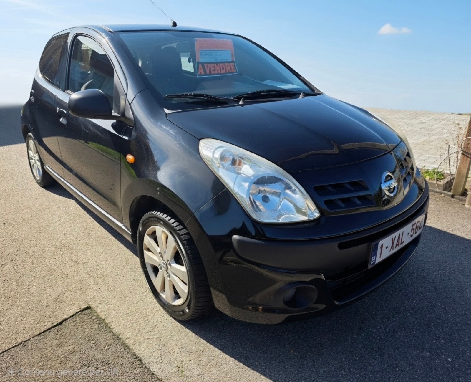 Nissan pixo 12/2011 prêt à immatriculer, Autos, Euro 5, Achat, 50 kW, Isofix