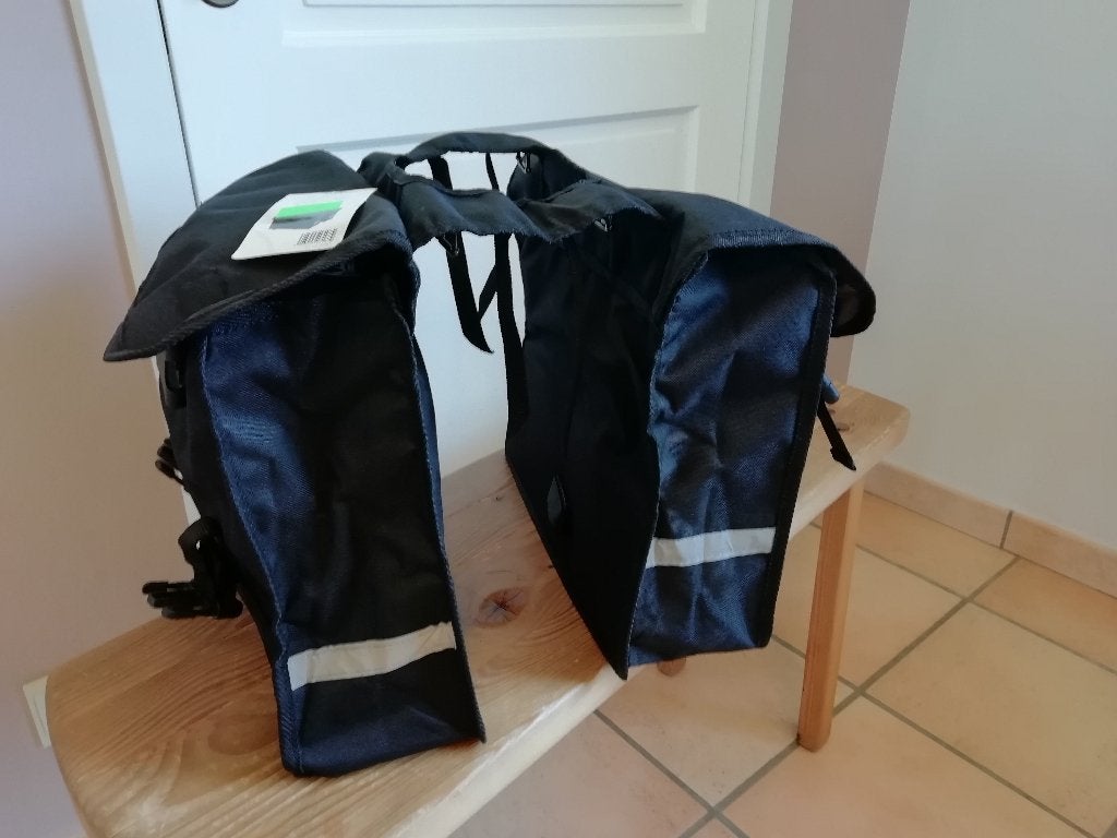 dubbele fietstas, Ophalen, Nieuw