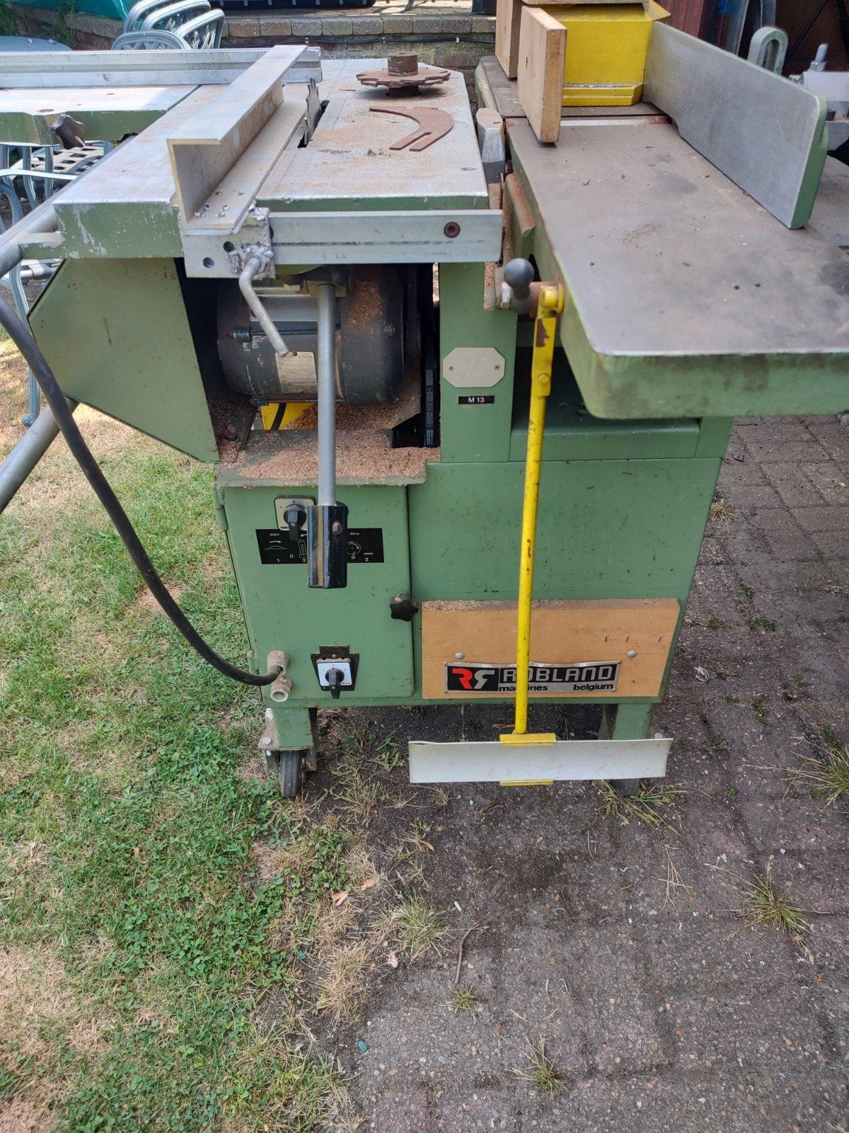 Combinaison à bois Roland 21, Enlèvement