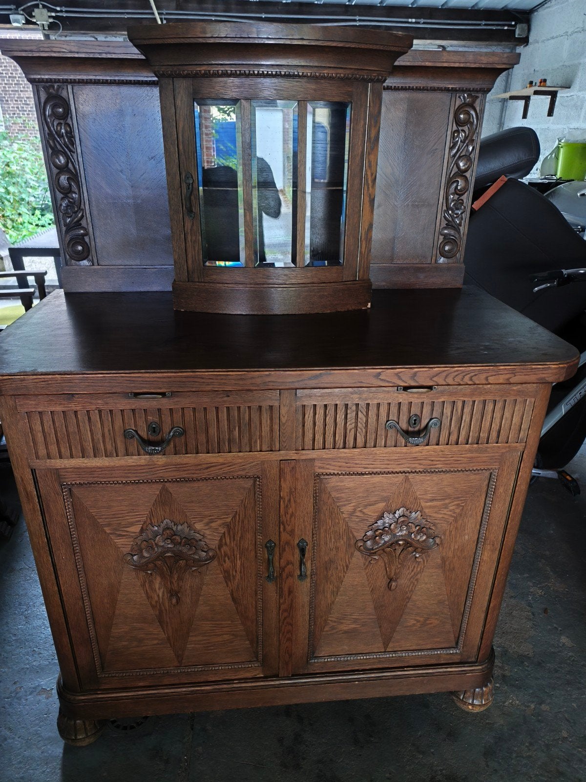 ancien buffet, Maison & Meubles, Enlèvement, Chêne