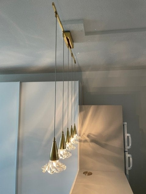 Tafelverlichting op laagspanning te koop, Ophalen, Zo goed als nieuw, Glas