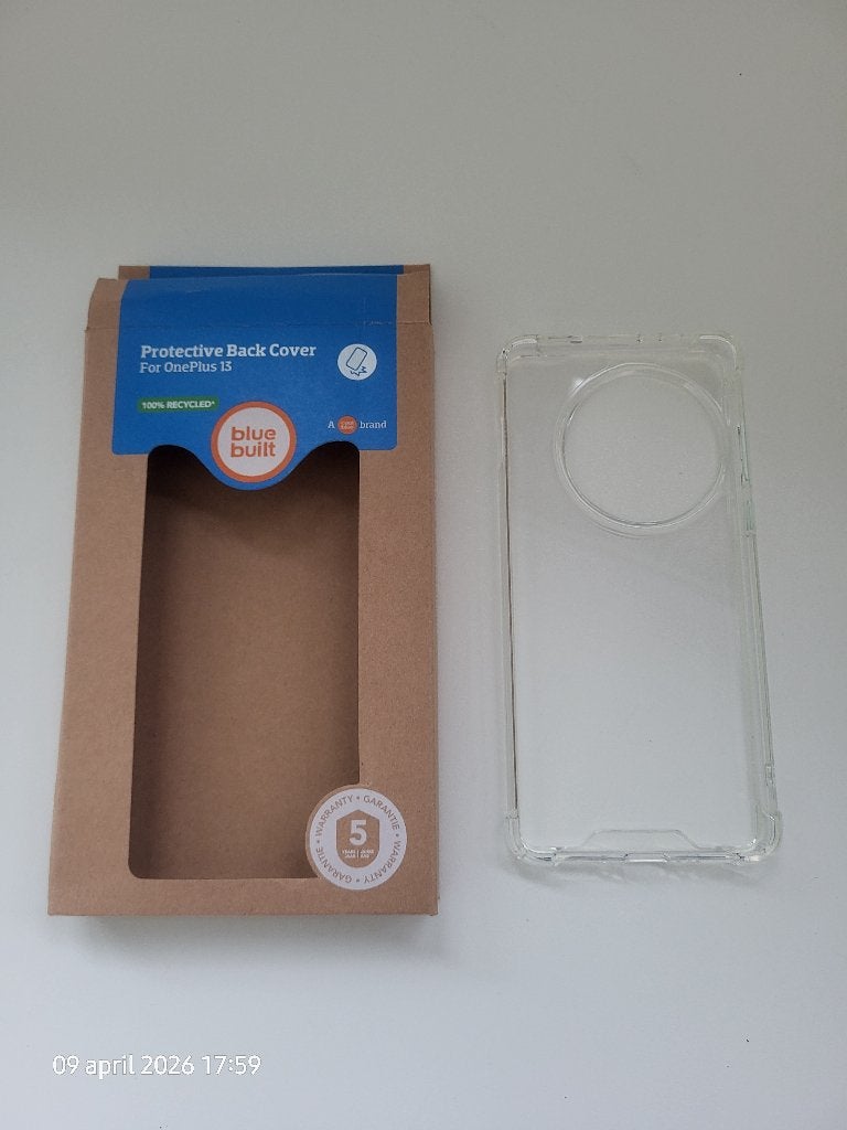 Transparante backcover voor OnePlus 13, Telecommunicatie, Ophalen of Verzenden, Nieuw, Kunststof