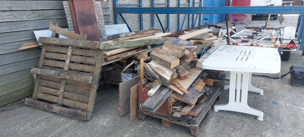 Brandhout + tuintafel, Ophalen