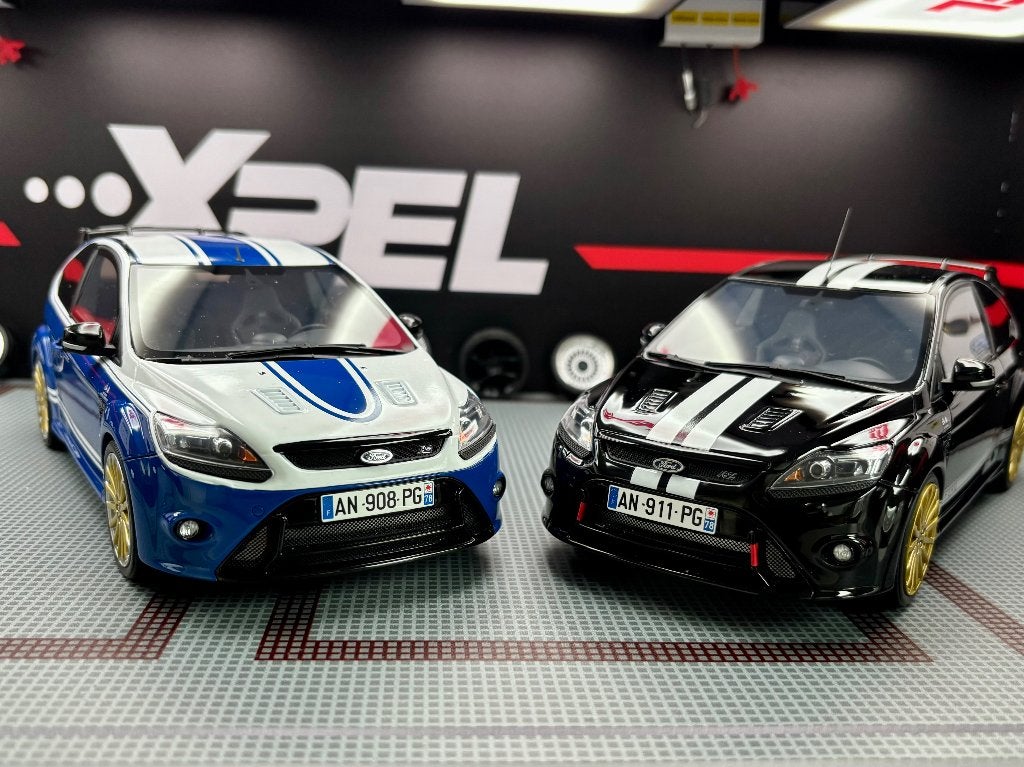 1:18 -  2X Ford Focus MK2 RS Le Mans, Ophalen of Verzenden, Zo goed als nieuw, Auto, OttOMobile