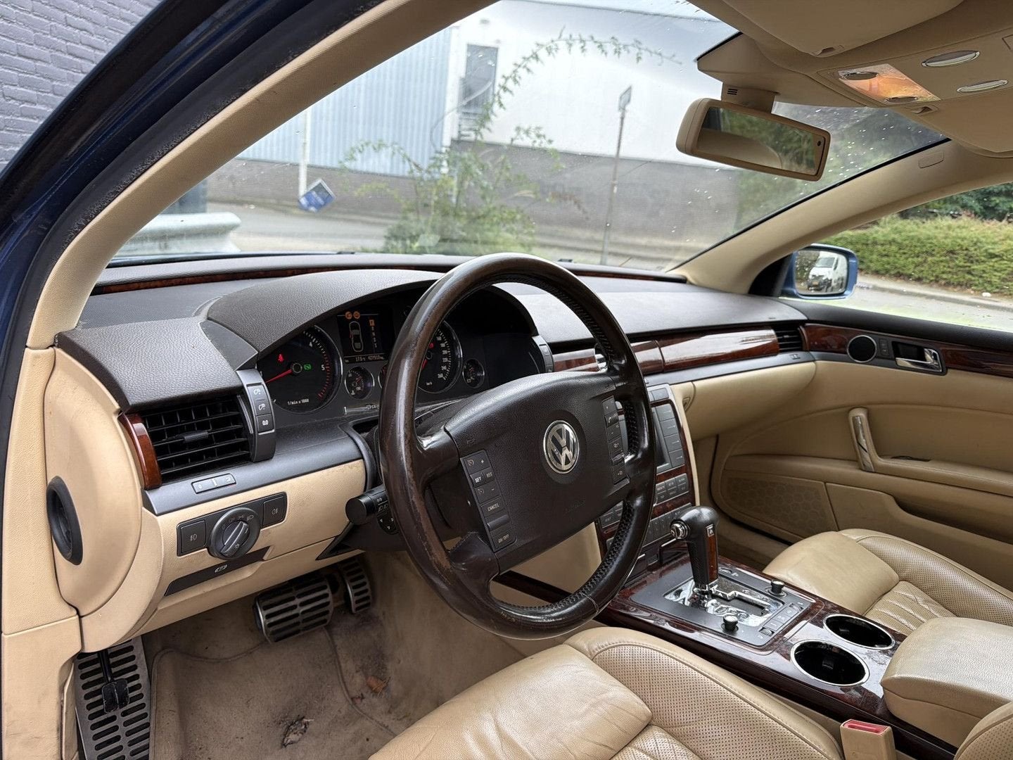 Volkswagen Phaeton 3.0 TDI 5p. | Automaat | Leder | Stoelver, Auto's, Automaat, Blauw, Bedrijf, 171 kW